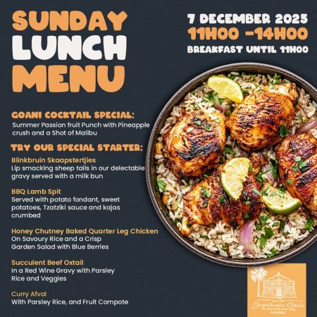 Afrikaans Kos, Swakopmund, Namibia, Delicious, Decemeber, Sunday Lunch